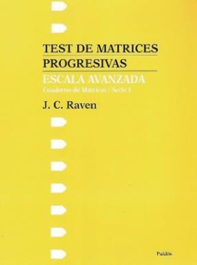 Papel Test De Matrices Progresivas. Escala Avanzad