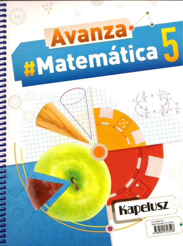 Papel 5Pri Matematicas - Avanza Ed18