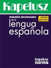 Papel Kapelusz Pequeño Dicc. De La Lengua Española