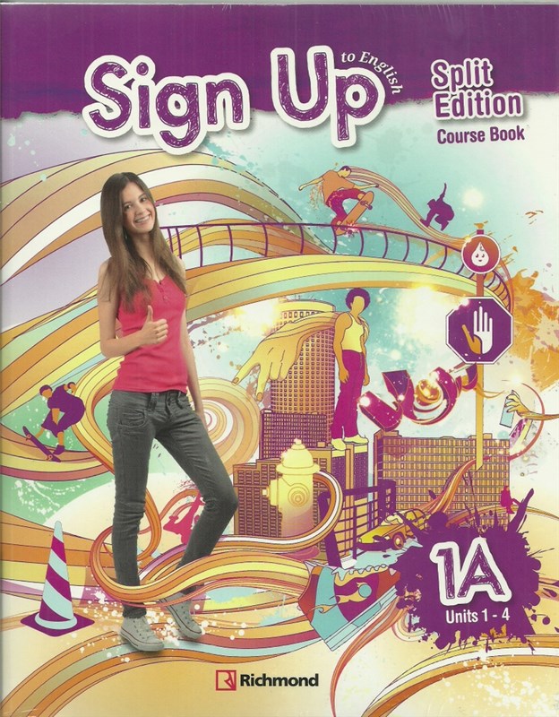 Papel Sign Up To English 1A Split Ed. Cb+Cd