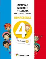 Papel Cs. Sociales Y Lengua. Prácticas Del Lenguaje 4 Bonaerense Conocer + 2015