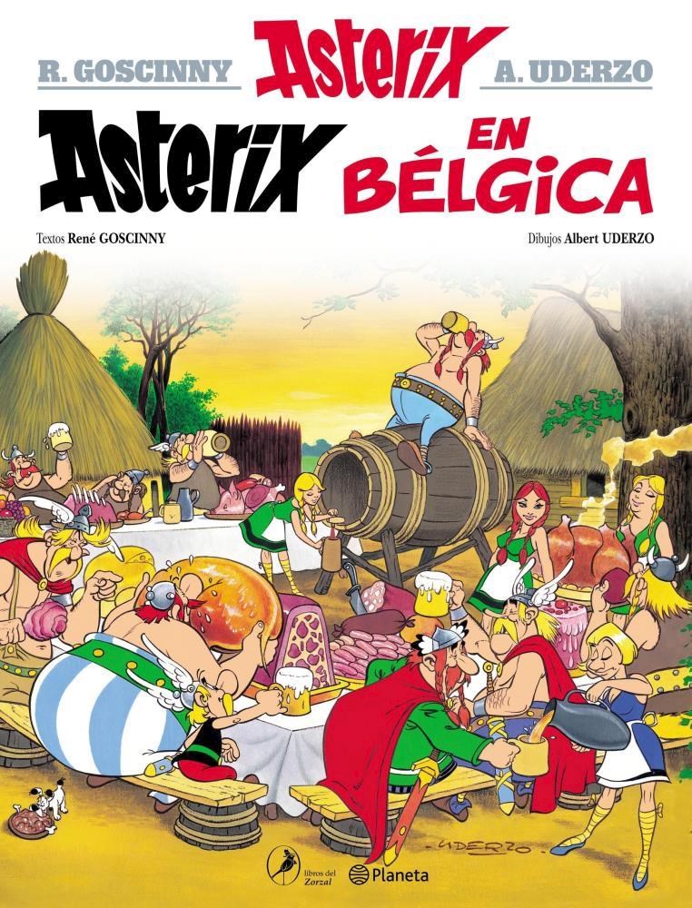 Papel Asterix 24. Asterix En Bélgica