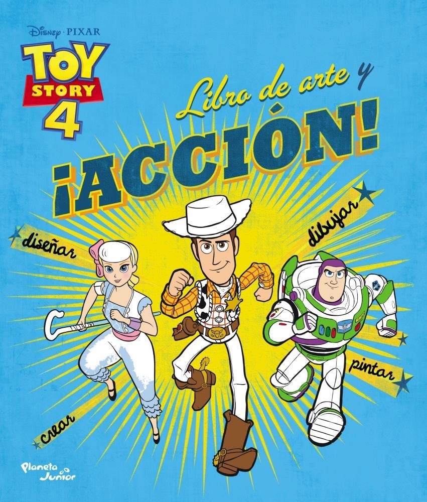 Papel Toy Story 4. Libro De Arte Y ¡Acción!