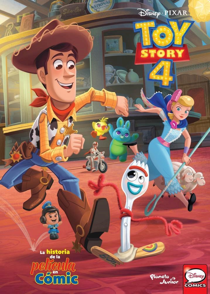 Papel Toy Story 4. La Historia De La Película En Cómic