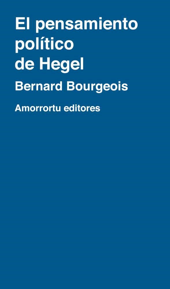 Papel El Pensamiento Politico De Hegel