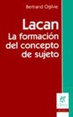 Papel Lacan-La Formación Del Concepto De Sujeto