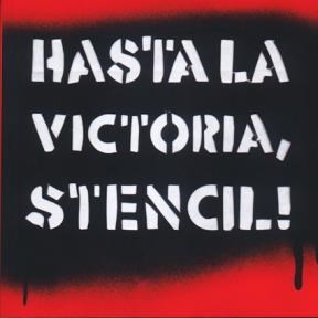 Papel Hasta La Victoria, Stencil!