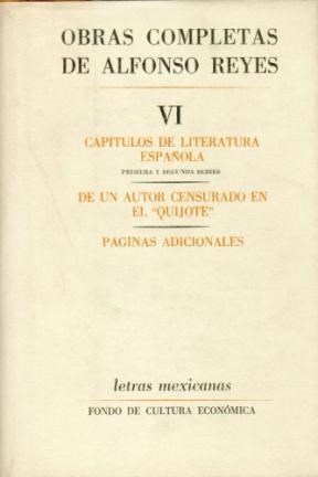 Papel Obras Completas De Alfonso Reyes, Vi