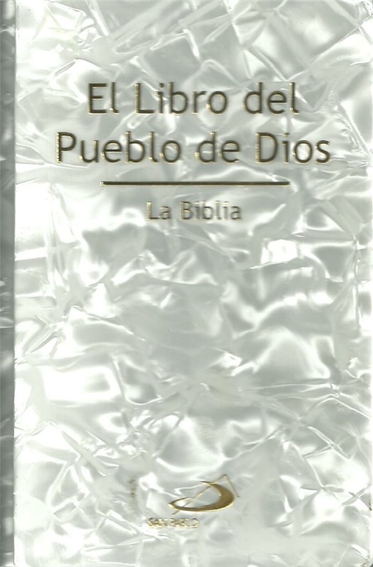 Papel Libro Del Pueblo De Dios - La Biblia (Nacar Blanco Con Uñero)