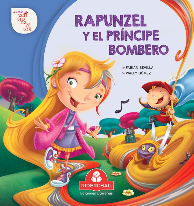Papel Rapunzel Y El Príncipe Bombero