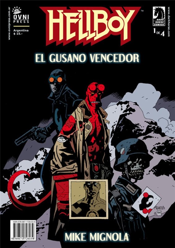 Papel Dh - Hellboy - El Gusano Vencedor Tpb