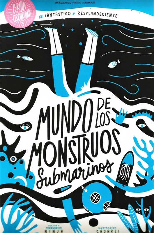 Papel El Fantástico Y Resplandeciente Mundo De Los Monstruos Submarinos