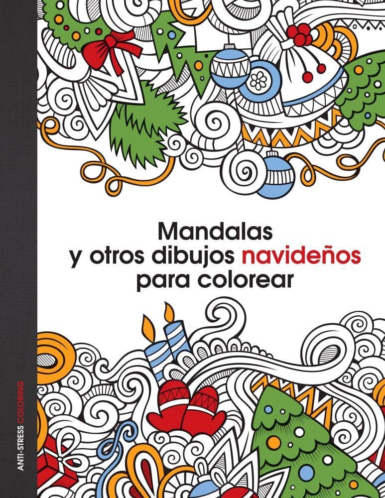Papel Mandalas Y Otros Dibujos Navideños Para Colorear