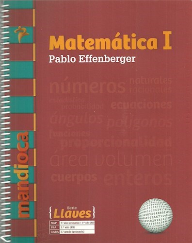 Papel Matematica 1 - Serie Llaves 7/1
