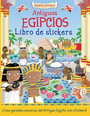 Papel Antiguos Egipcios Libro De Stickers