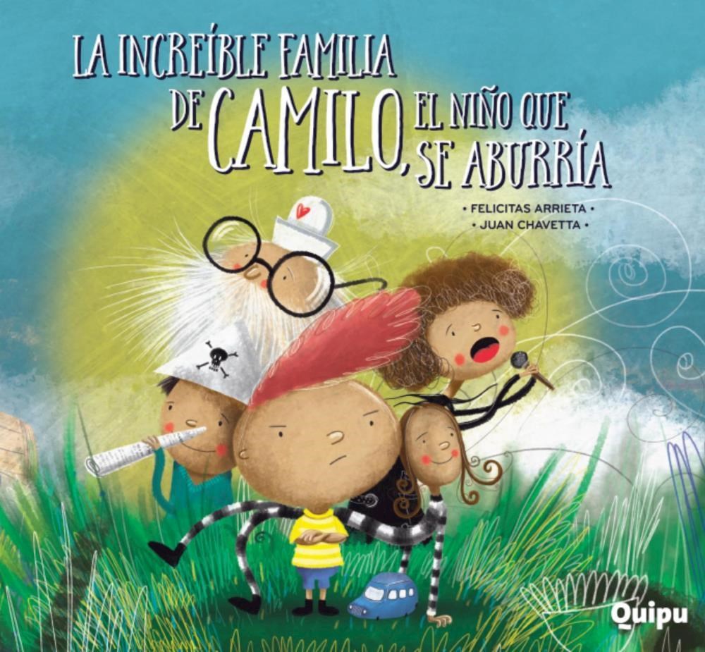 Papel La Increible Familia De Camilo, El Niño Que Se Aburria-Cartone