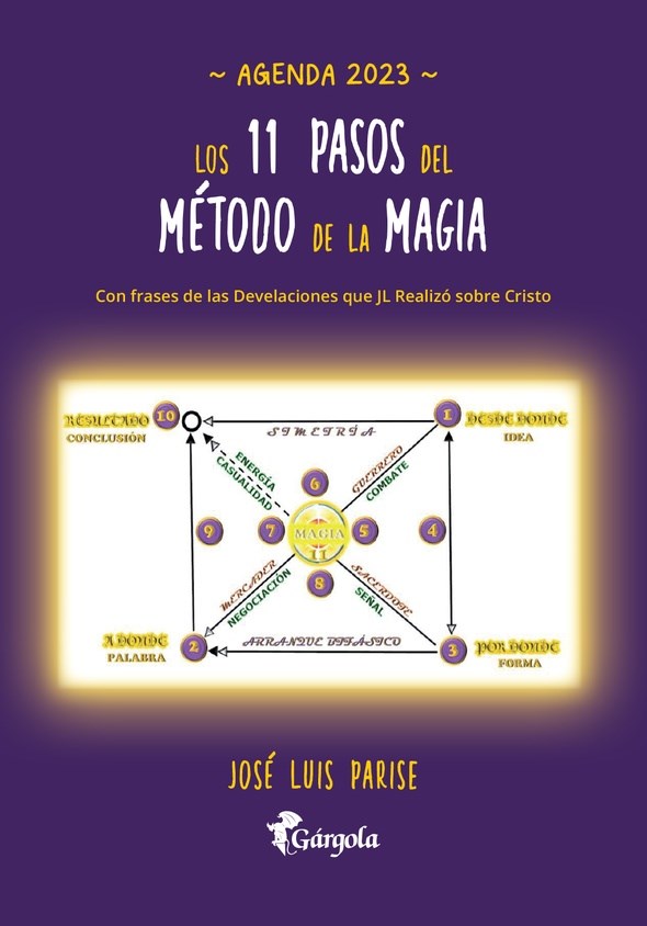 Papel Agenda 2023 - Los 11 Pasos Del Método De La Magia