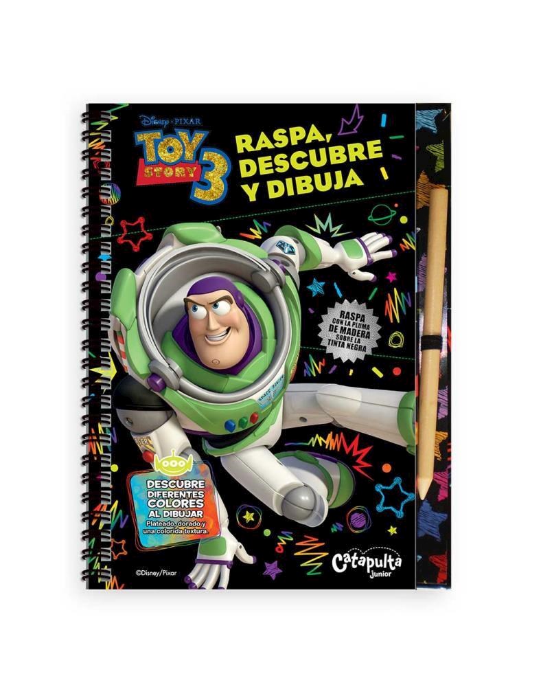 Papel Raspa, Descubre Y Dibuja Toy Story 3