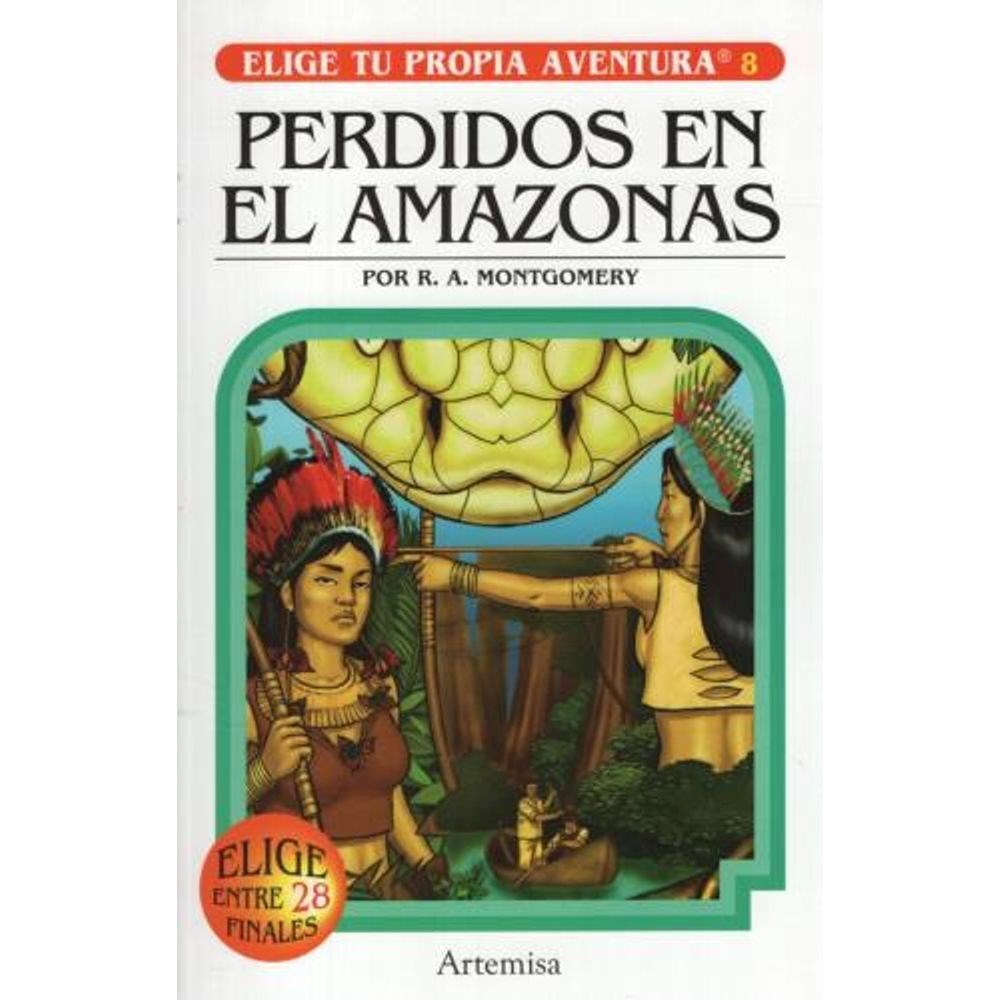 Papel Perdidos En El Amazonas -  Elige Tu Propia Aventura 8