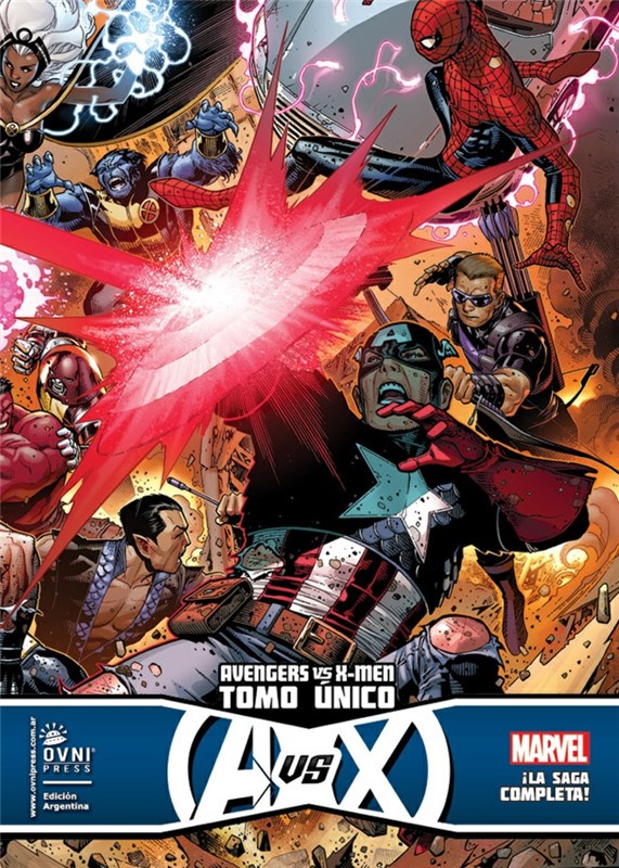 Papel Marvel-Avenger Vs X Men Tomo Unico