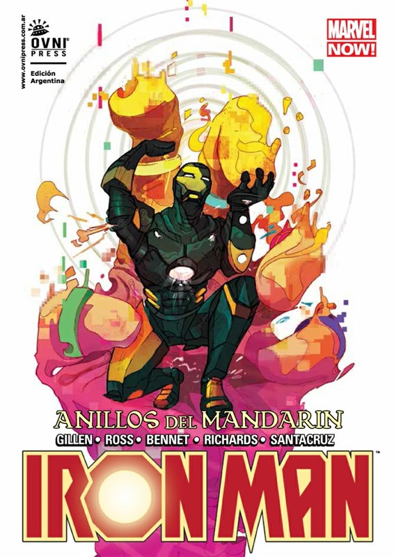 Papel Iron Man Los Anillos Del Mandarin - Vol. 5