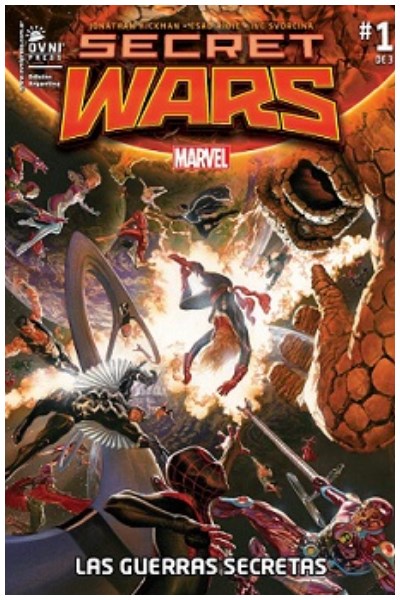 Papel Marvel - Guerra Secreta #1