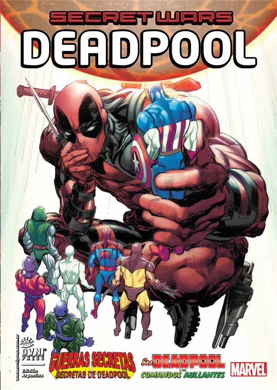 Papel Marvel - Guerra Secreta #7 - Deadpool