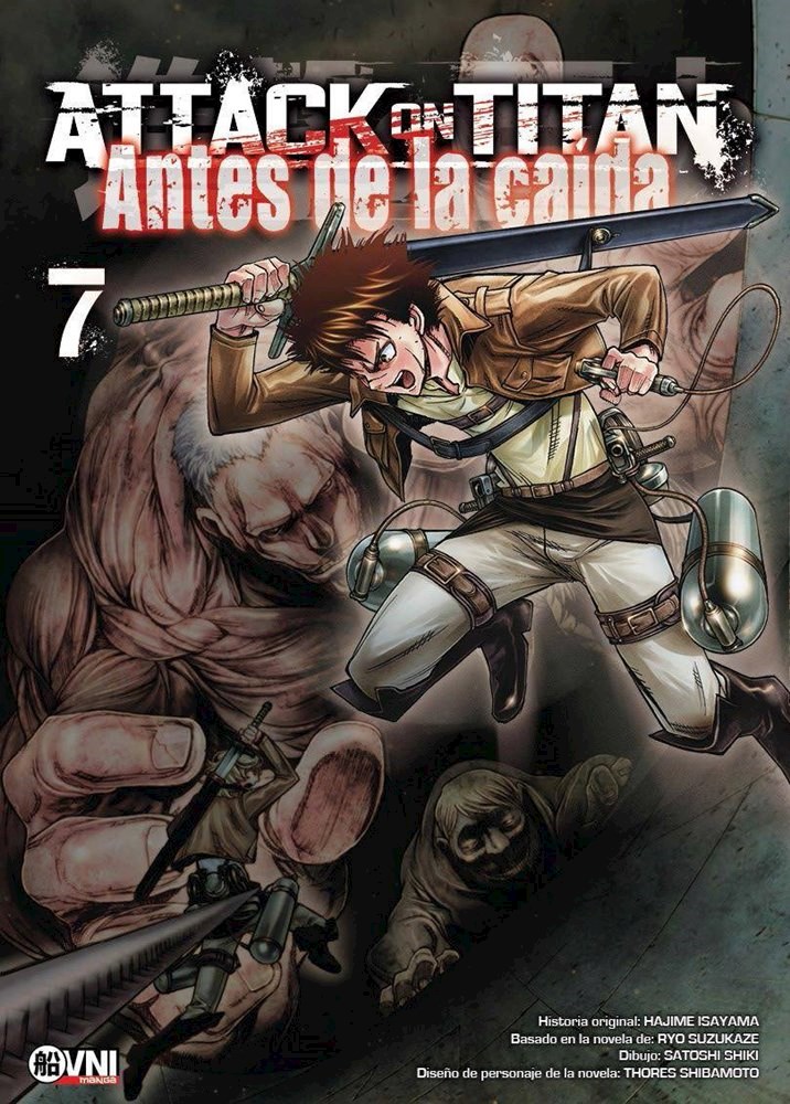 Papel Attack On Titan Antes De La Caída Vol. 07