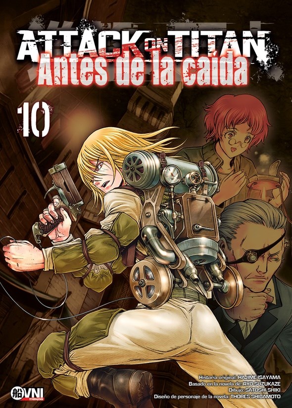 Papel Attack On Titan Antes De La Caída Vol. 10