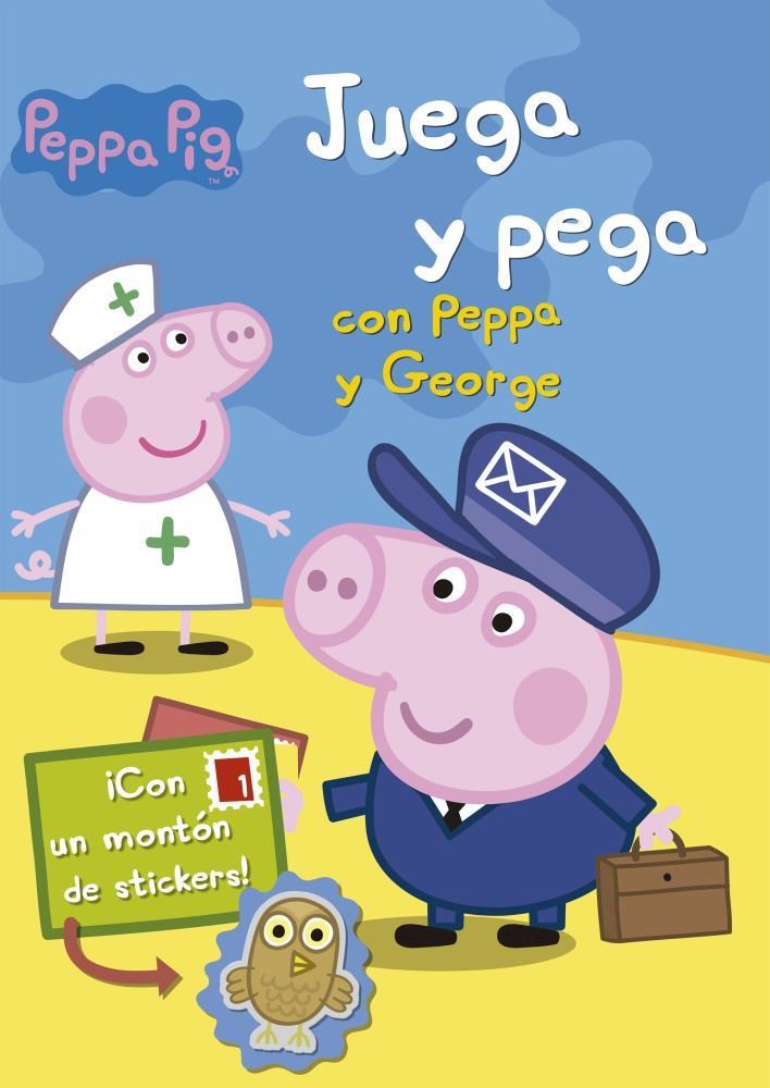 Papel Peppa Pig. Juega Y Pega Con Peppa Y Geor