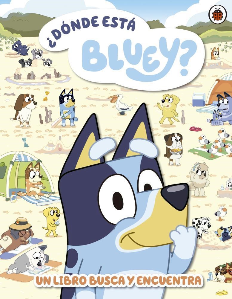 Papel Bluey ¿Dónde Está Bluey? Un Libro Busca Y Encuentra