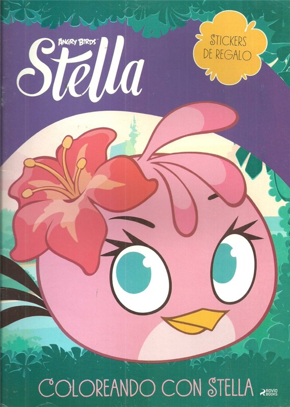 Papel Angry Birds Stella Coloreando Con Stella