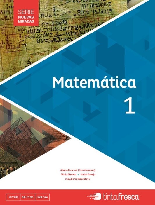 Papel Matematica 1  - Novedad 2018