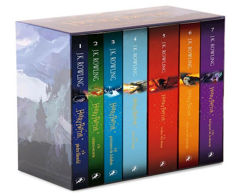 Papel Harry Potter - Caja Serie Completa - Bolsillo