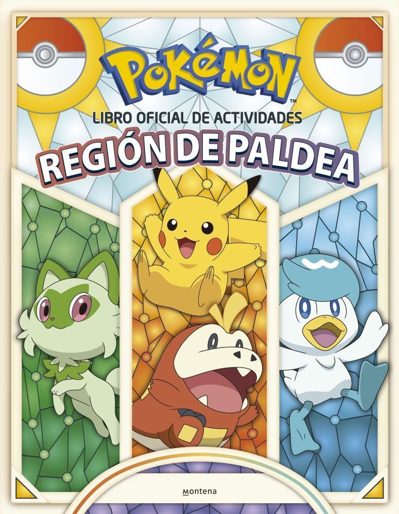 Papel Pokémon - Región De Paldea - Libro Oficial De Actividades
