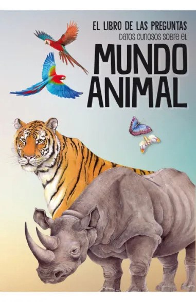 Papel Libro De Las Preguntas - Mundo Animal