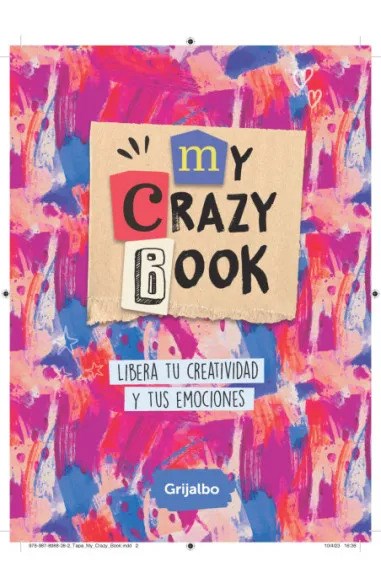 Papel My Crazy Book  Libera Tu Creatividad Y Tus Emociones