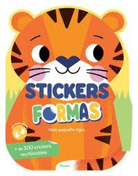 Papel Stickers Formas - Hola, Pequeño Tigre