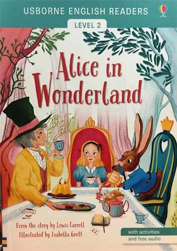 Papel Alice In Wonderland - Usborne English Readers Level 2