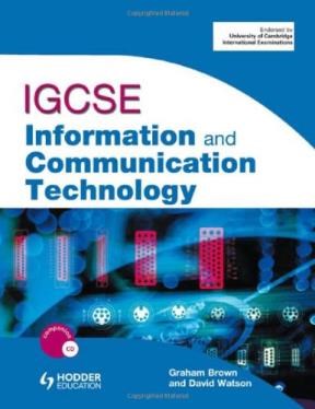 Papel IGCSE INFORMATION AND COMMUNICATION TECHNOLOGY CON CD ROOM (ICT)