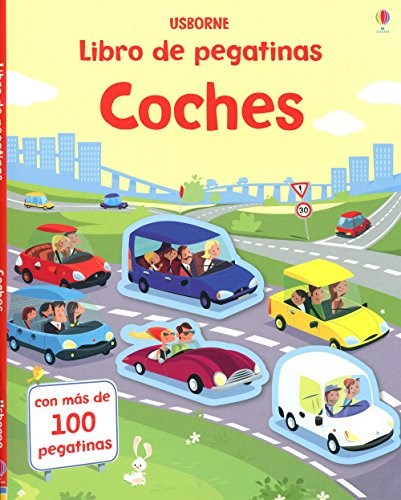  Coches  Libro De Pegatinas