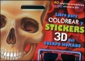  Bloc Para Colorear Y Stickers 3D Del Cuerpo Humano