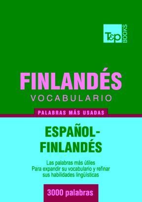  Vocabulario Español-Finlandés - 3000 Palabras Más Usadas