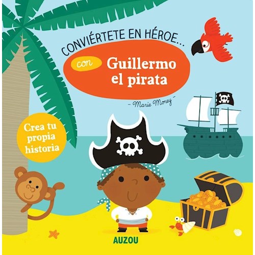 Papel CONVIÉRTETE EN HÉROE CON GUILLERMO EL PIRATA
