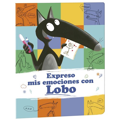 Papel EXPRESO MIS EMOCIONES CON LOBO