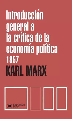 Papel Introduccion General A La Critica De La Economia Politica 18