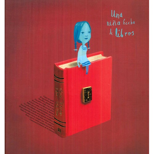 Papel UNA NIÑA HECHA DE LIBROS
