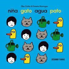 Papel NIÑA GATO AGUA PATO