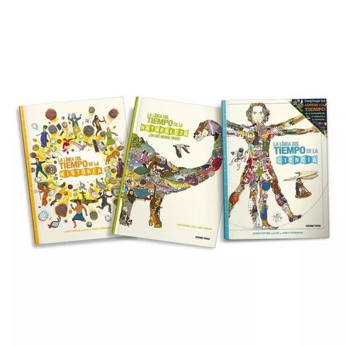 Papel PACK LA LINEA DEL TIEMPO (NATURALEZA/CIENCIA/HISTORIA)