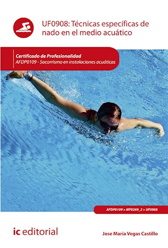 E-book Técnicas Específicas De Nado En El Medio Acuático. Afdp0109